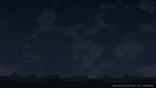 Sky over Warsaw, 23 October 2026 at 00:00 CEST
