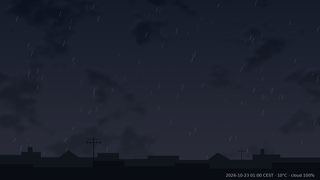 Sky over Warsaw, 23 October 2026 at 01:00 CEST