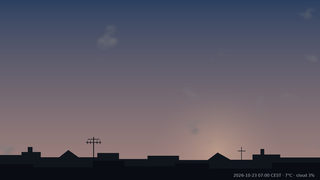 Sky over Warsaw, 23 October 2026 at 07:00 CEST