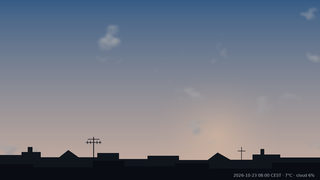 Sky over Warsaw, 23 October 2026 at 08:00 CEST