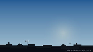 Sky over Warsaw, 23 October 2026 at 15:00 CEST