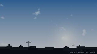 Sky over Warsaw, 23 October 2026 at 16:00 CEST