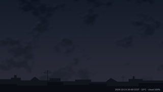 Sky over Warsaw, 23 October 2026 at 20:00 CEST