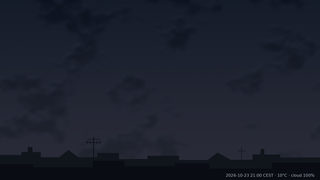 Sky over Warsaw, 23 October 2026 at 21:00 CEST