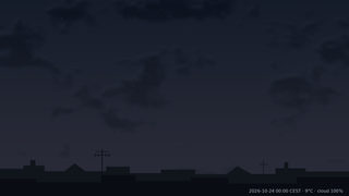 Sky over Warsaw, 24 October 2026 at 00:00 CEST