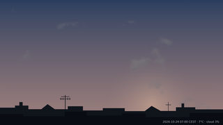 Sky over Warsaw, 24 October 2026 at 07:00 CEST