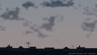 Sky over Warsaw, 24 October 2026 at 17:00 CEST