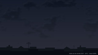 Sky over Warsaw, 24 October 2026 at 19:00 CEST