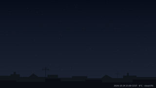 Sky over Warsaw, 24 October 2026 at 23:00 CEST