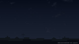Sky over Warsaw, 25 October 2026 at 01:00 CEST