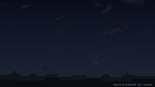 Sky over Warsaw, 25 October 2026 at 02:00 CEST