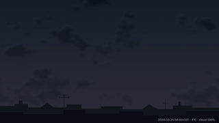 Sky over Warsaw, 25 October 2026 at 04:00 CET