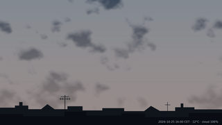 Sky over Warsaw, 25 October 2026 at 16:00 CET