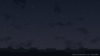 Sky over Warsaw, 26 October 2026 at 00:00 CET