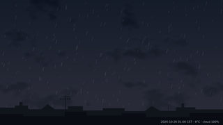 Sky over Warsaw, 26 October 2026 at 01:00 CET