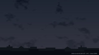 Sky over Warsaw, 26 October 2026 at 05:00 CET