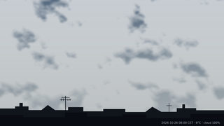 Sky over Warsaw, 26 October 2026 at 08:00 CET