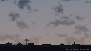 Sky over Warsaw, 26 October 2026 at 16:00 CET