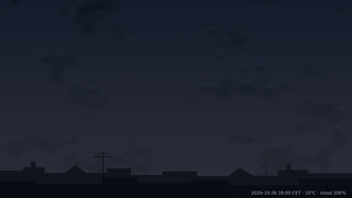 Sky over Warsaw, 26 October 2026 at 18:00 CET