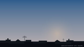 Sky over Warsaw, 27 October 2026 at 15:00 CET