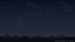 Sky over Warsaw, 27 October 2026 at 18:00 CET