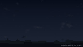 Sky over Warsaw, 28 October 2026 at 04:00 CET