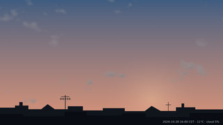 Sky over Warsaw, 28 October 2026 at 16:00 CET