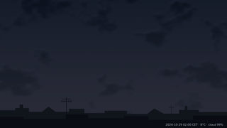 Sky over Warsaw, 29 October 2026 at 02:00 CET