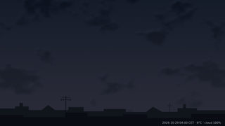 Sky over Warsaw, 29 October 2026 at 04:00 CET