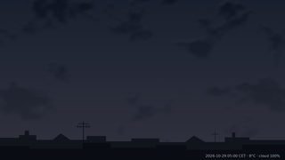 Sky over Warsaw, 29 October 2026 at 05:00 CET