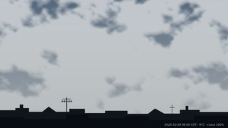 Sky over Warsaw, 29 October 2026 at 08:00 CET