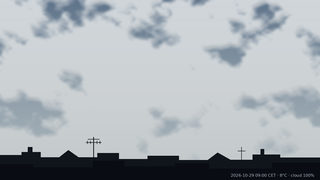 Sky over Warsaw, 29 October 2026 at 09:00 CET