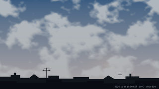 Sky over Warsaw, 29 October 2026 at 15:00 CET