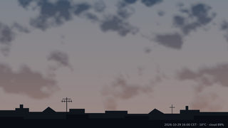 Sky over Warsaw, 29 October 2026 at 16:00 CET