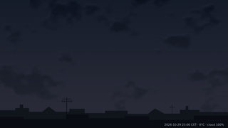 Sky over Warsaw, 29 October 2026 at 23:00 CET