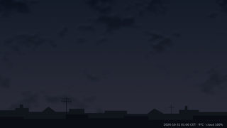 Sky over Warsaw, 31 October 2026 at 01:00 CET