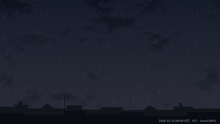 Sky over Warsaw, 31 October 2026 at 04:00 CET