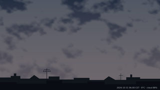 Sky over Warsaw, 31 October 2026 at 06:00 CET