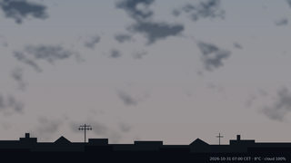 Sky over Warsaw, 31 October 2026 at 07:00 CET