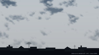 Sky over Warsaw, 31 October 2026 at 08:00 CET